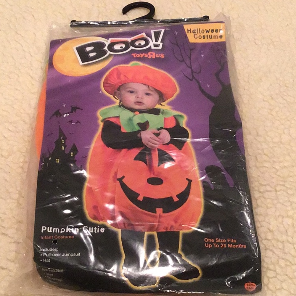 Pumpkin Cutie infant costume.